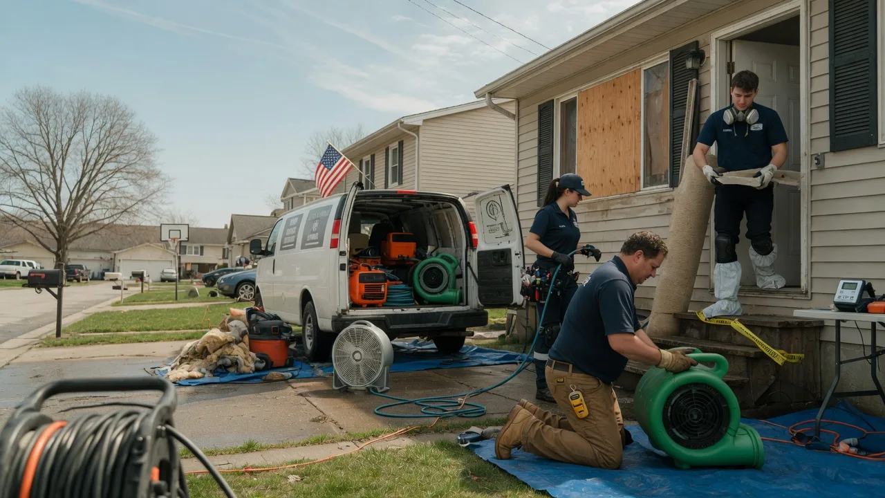 Water Damage Restoration in Carmi, IL near me